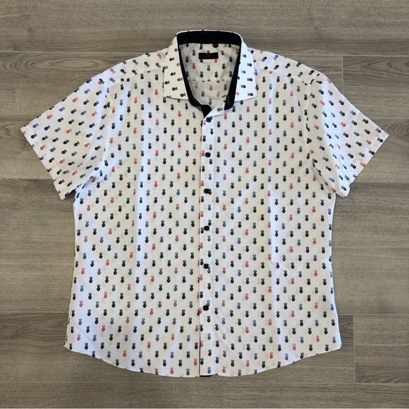 Never Worn -Pineapple Print Shirt - Picture 4 of 6